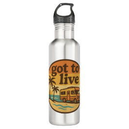 Got in eine Wasserflasche Edelstahlflasche