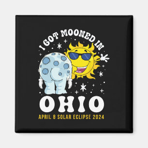 Got in Ohio Total Solar Eclipse 2024 Magnet