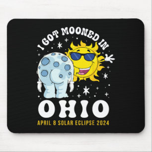 Got in Ohio Total Solar Eclipse 2024 Mousepad
