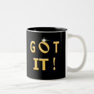 Got It Diamond Zweifarbige Tasse