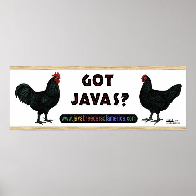 Got Javas? Poster (Vorne)