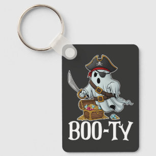 Got jenes boo-ty-ghoful-Pirate-Halloween Schlüsselanhänger