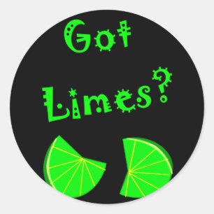 Got Kalke? Limone Liebhaber-T - Shirts u. Runder Aufkleber