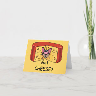 Got Käse? Notecards Karte