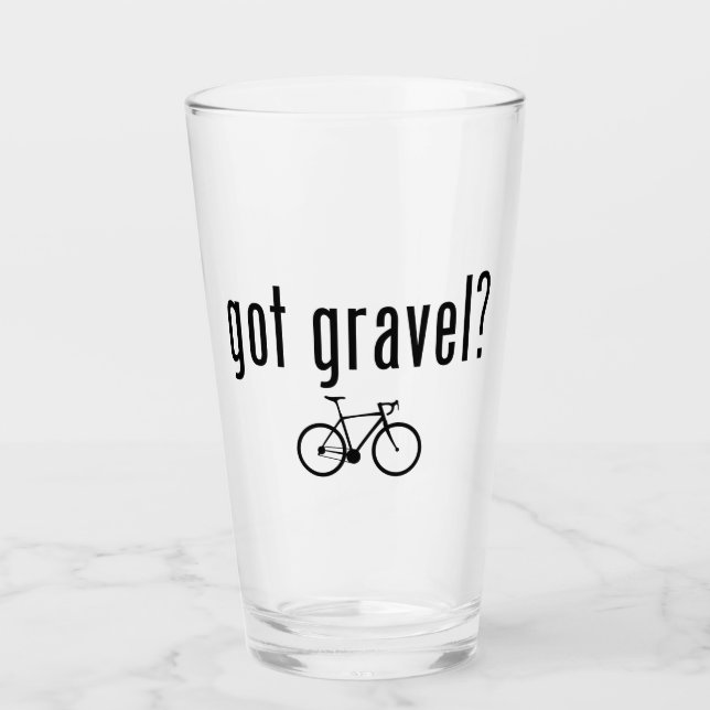 Got Kies-Radfahren Glas (Vorderseite)