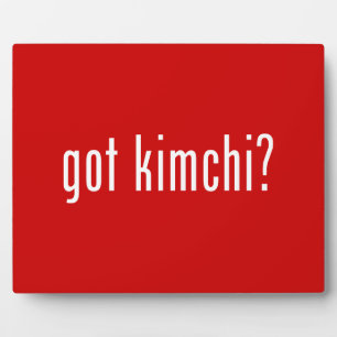 got Kimchi? Fotoplatte