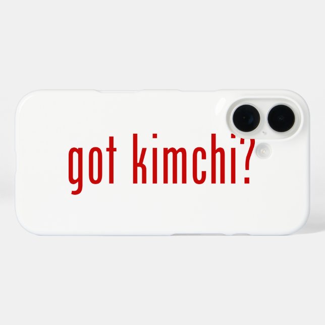 got Kimchi? iPhone 16 Hülle (Rückseite (Horizontal))