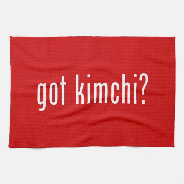 got Kimchi? Küchentuch (Horizontal)