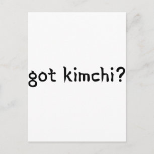 got Kimchi? Postkarte