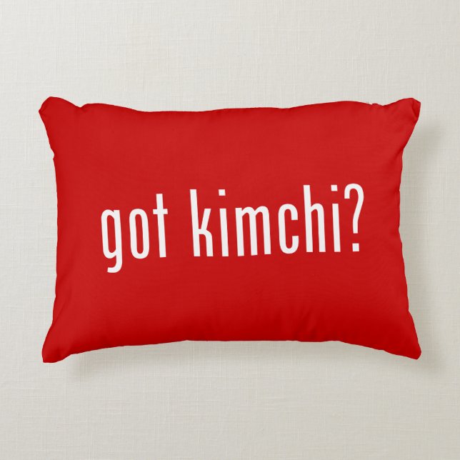 got Kimchi? Zierkissen (Vorderseite)