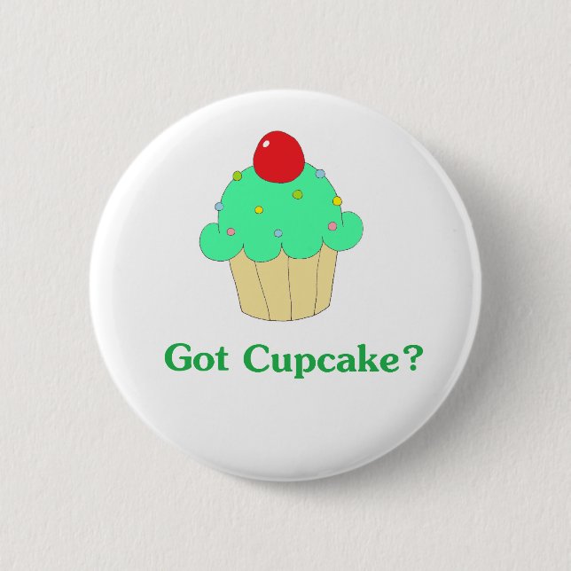 Got kleinen Kuchen Button (Vorderseite)