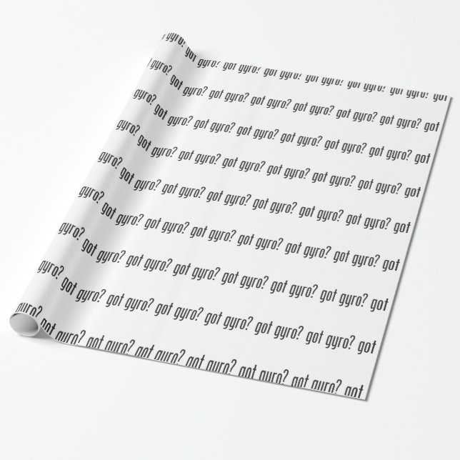 got Kreisel Geschenkpapier (Ungerollt)