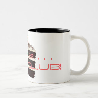 got KUCHEN, Büro… KUCHEN-VEREIN! Zweifarbige Tasse