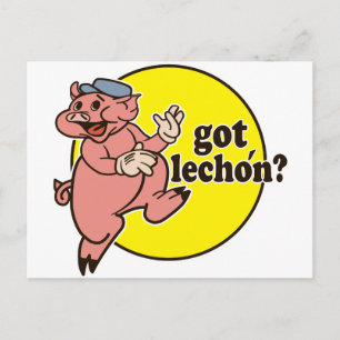 Got Lechon Postkarte