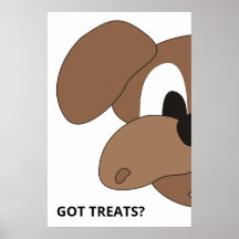 Got Leckereien? Neuartiger Hund