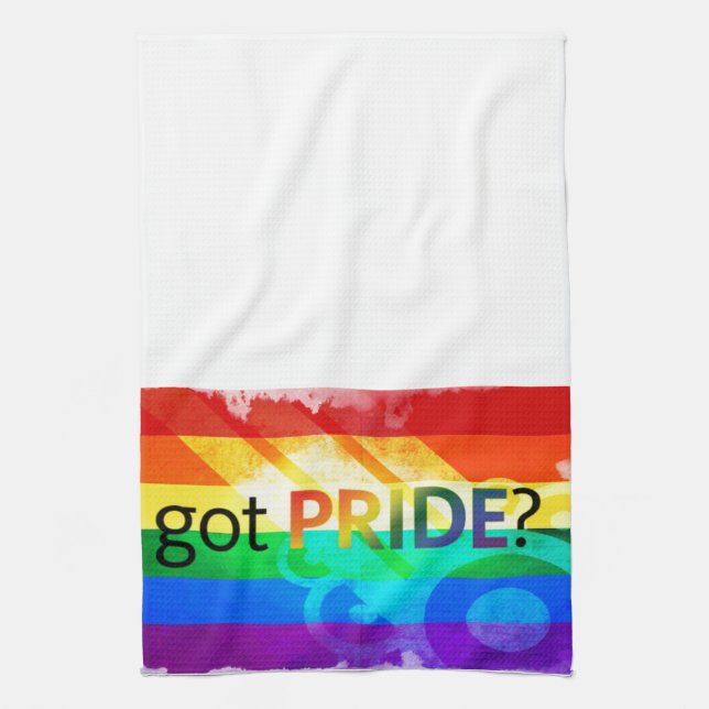 Got-LGBT-Flagge Handtuch (Vertikal)