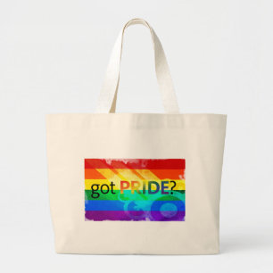 Got-LGBT-Flagge Jumbo Stoffbeutel