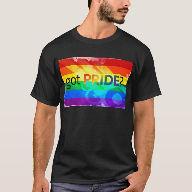 Got-LGBT-Flagge T-Shirt (Vorderseite)