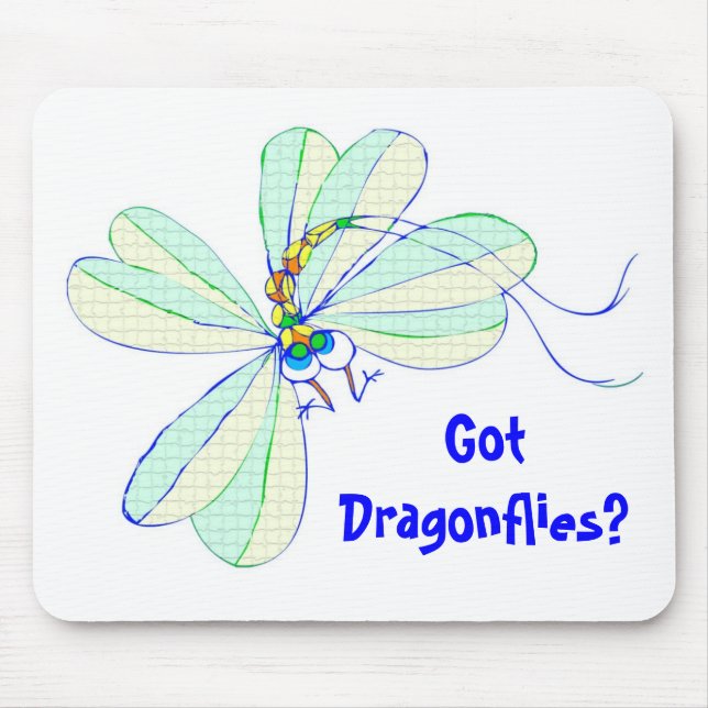 Got Libellen? - Mousepad (Vorne)