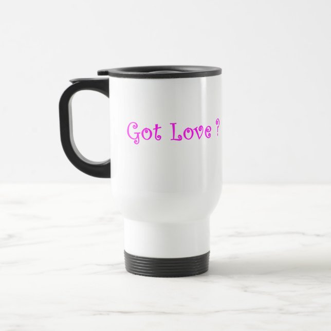 Got Liebe?-Tasse Reisebecher (Links)