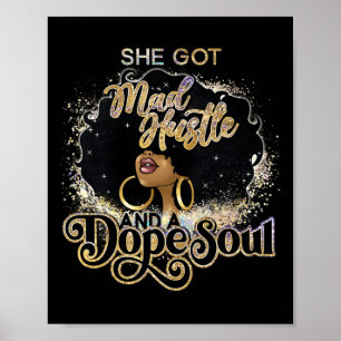 Got Mad Hustel und ein Soul gegen Drogen Afro Mela Poster