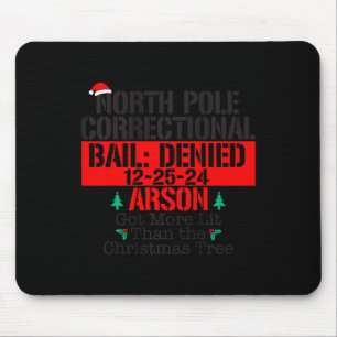Got, mehr als der Nordpol des Weihnachtsbaums rich Mousepad
