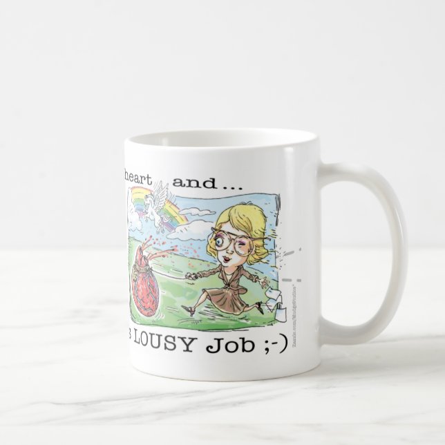 Got meinen Traumjob Kaffeetasse (Rechts)