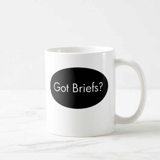Got Memoranden?  Rechtsanwalt-Tasse Kaffeetasse (Rechts)
