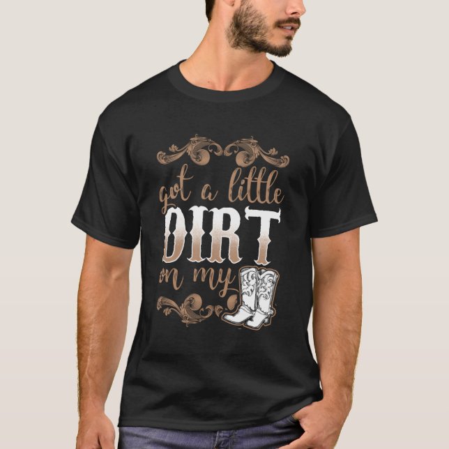 Got mir ein bisschen Schmutz auf das Fun Country T-Shirt (Vorderseite)