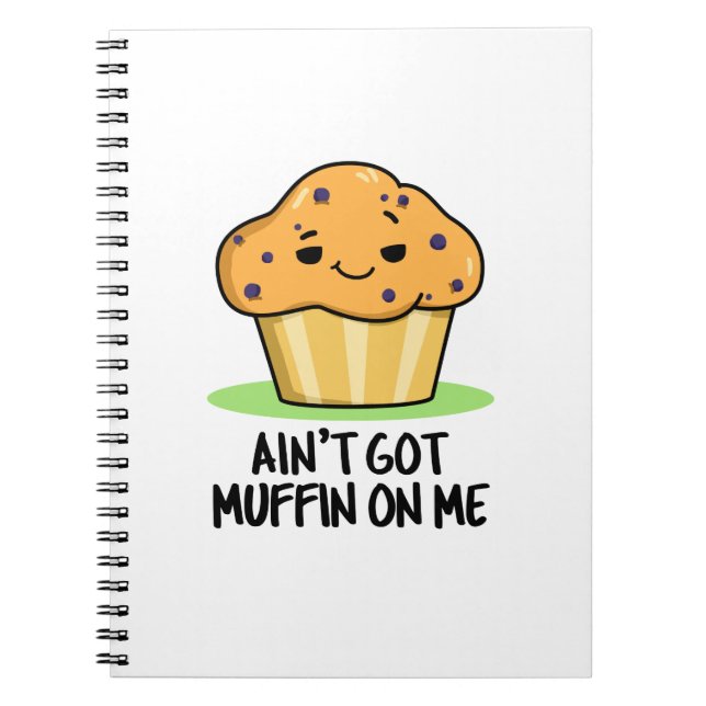 Got mir keinen Muffin-Pun Notizblock (Vorderseite)