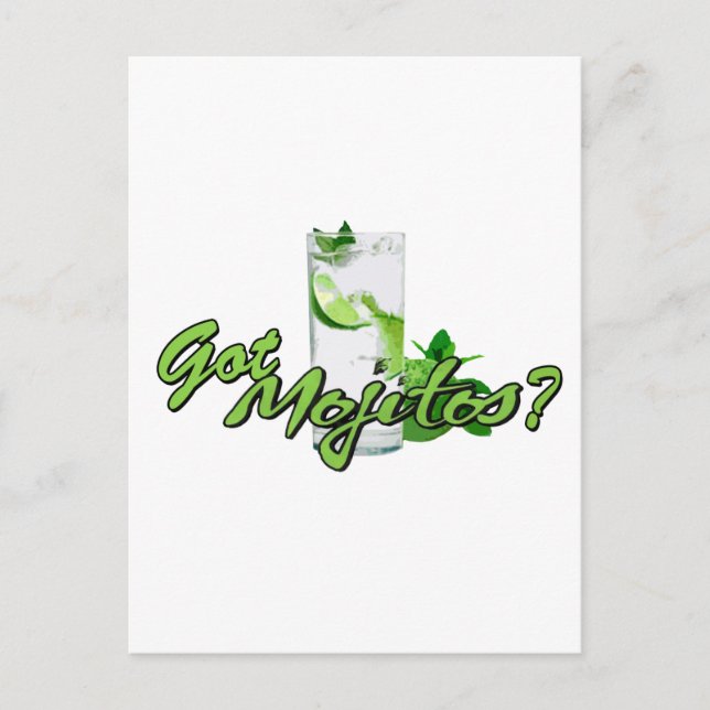 Got Mojitos? Postkarte (Vorderseite)