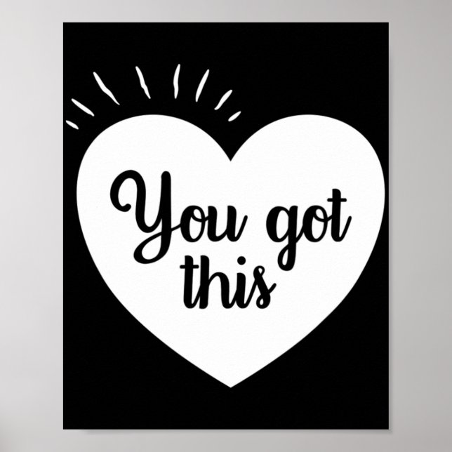 Got - Motivierend Lehrer Poster (Vorne)