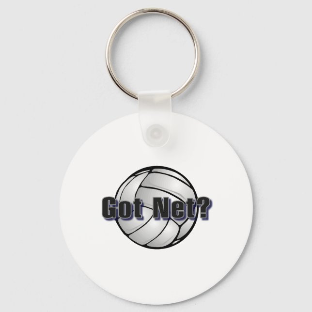 Got Netz (Volleyball) Schlüsselanhänger (Vorderseite)