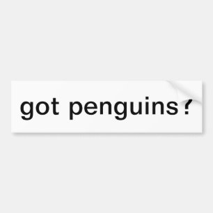 got Penguins? Autoaufkleber