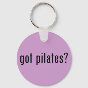 got pilates? schlüsselanhänger