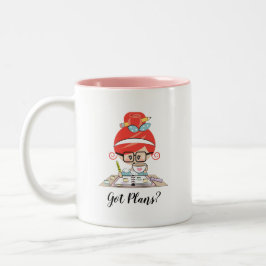 Got Plan-personalisierten Zweifarbige Tasse