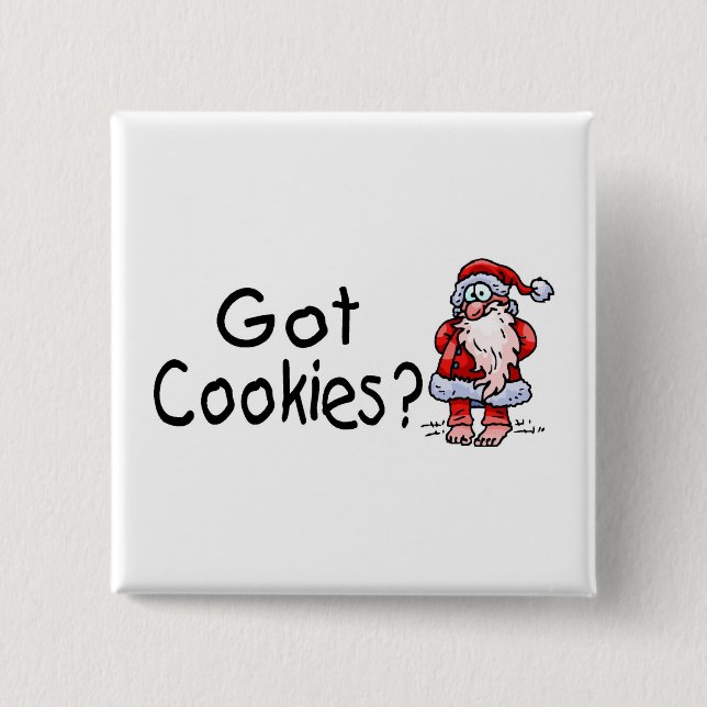 Got Plätzchen Sankt Button (Vorderseite)