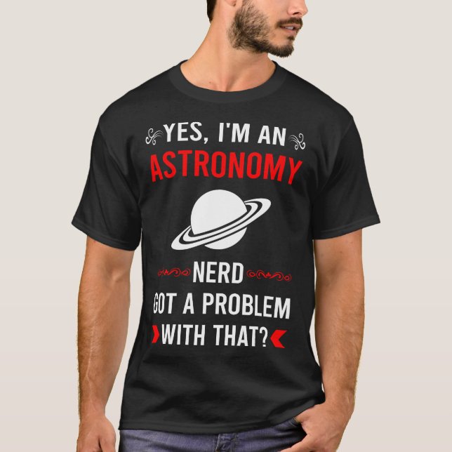 Got Problem Astronomie T-Shirt (Vorderseite)