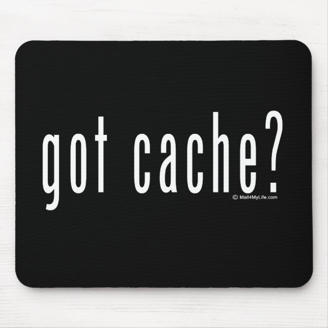got Pufferspeicher? Mousepad (Vorne)