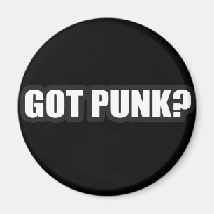 GOT PUNK? Typmädchen Punkfelsen-Musik-Shirts Magnet