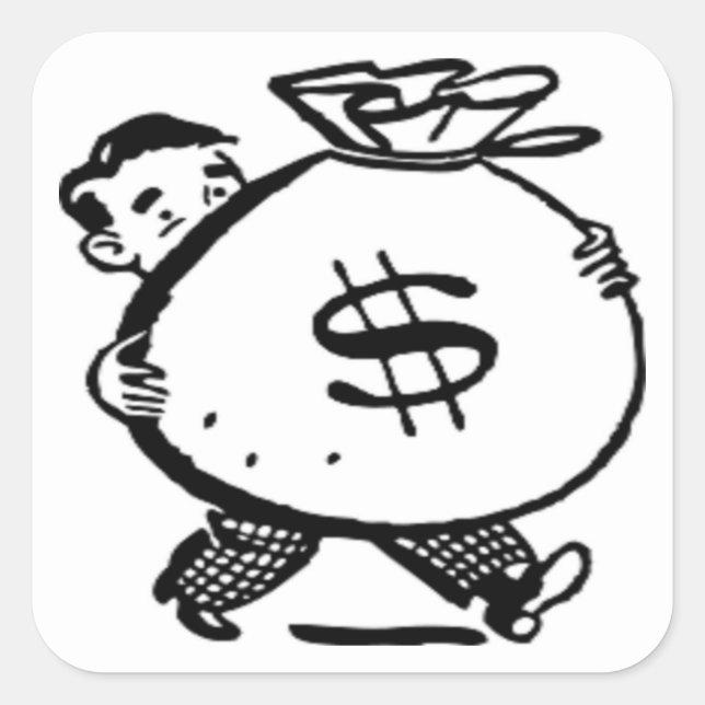 GOT? QUADRATISCHER AUFKLEBER (Vorderseite)