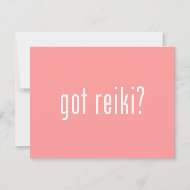 Got Reiki? (Vorderseite)