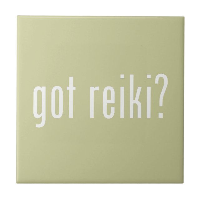 Got Reiki? Fliese (Vorderseite)