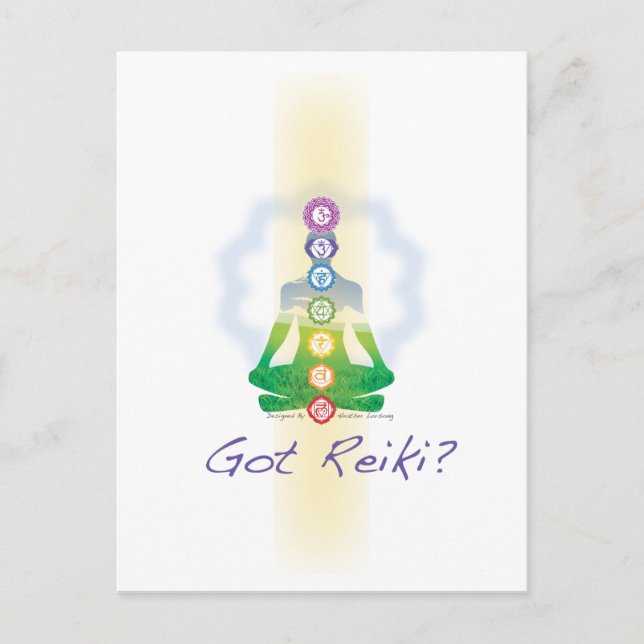 Got Reiki? Postkarte (Vorderseite)