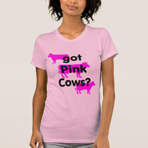 Got rosa Kühe T-Shirt