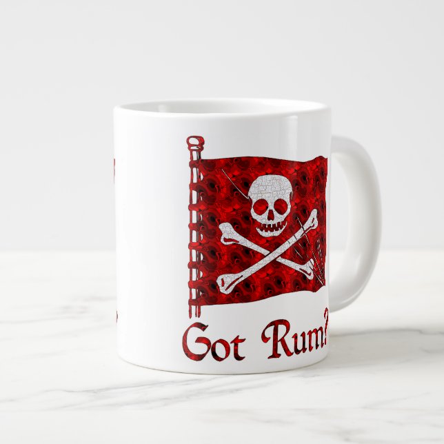 Got Rum? Jumbo-Tasse (Vorderseite Rechts)