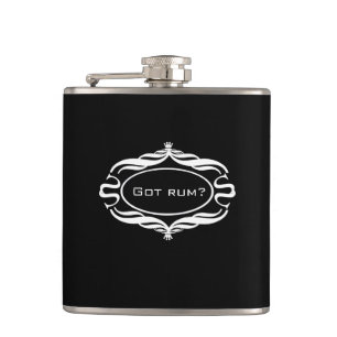 Got Rum-lustige Flasche Flachmann