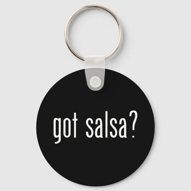 got salsa? Schlüsselanhänger (Vorderseite)