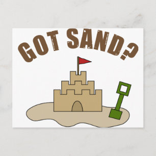 Got Sand? Postkarte