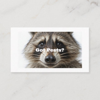 "Got Schädlinge?" Pest Kontrolle Business Card Visitenkarte
